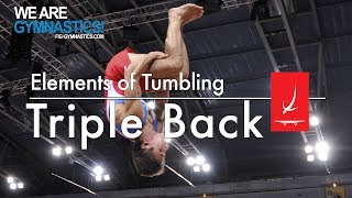 Elements of Tumbling - TRIPLE BACK