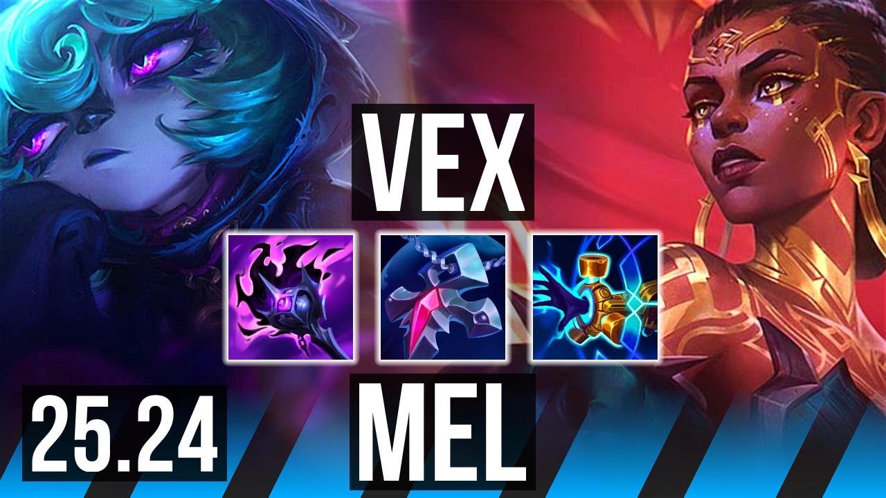 VEX vs MEL (MID) | KR Challenger | 25.24