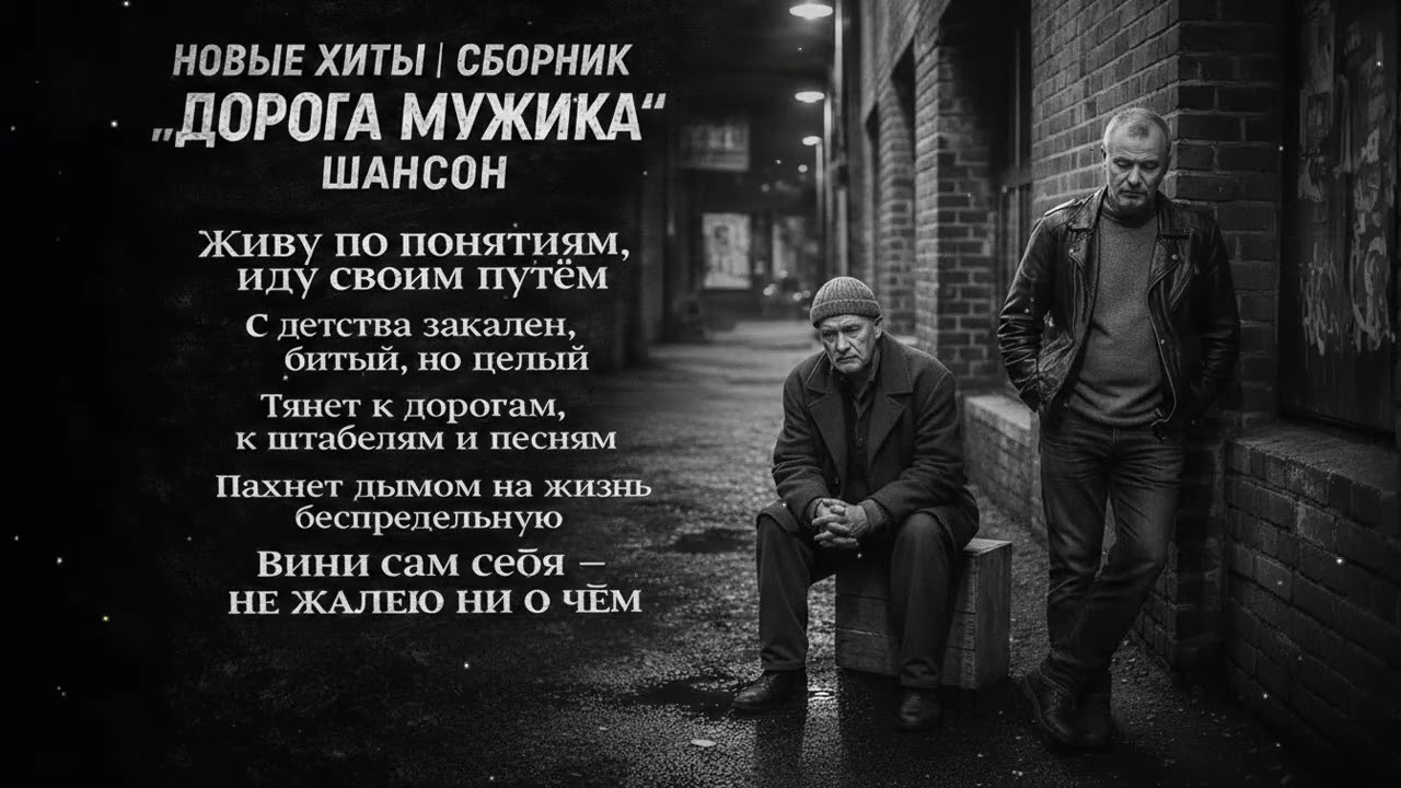 🔥 НОВЫЕ ХИТЫ 2026 – СБОРНИК „Дорога мужика“ | Настоящий мужской шансон