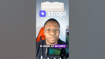 #1 How to Create a Strapi Project