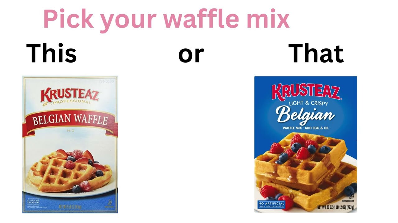 This or That? 🛒 Stock Your Pantry Edition | Choose One!