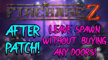 FIREBASE Z GLITCH: Leave spawn without buying any doors *AFTER PATCH 1.12* (Cold War Zombies Guide)