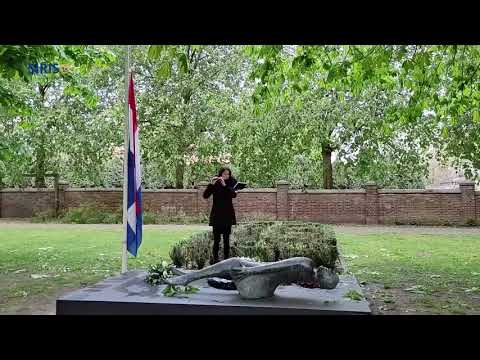 Michelle Boonekamp uit Asten speelde het Wilhelmus