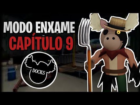 Trying to Escape the Docks in Swarm Mode - Roblox Piggy Swarm Mode - #roblox #edit #funny #rp #piggy