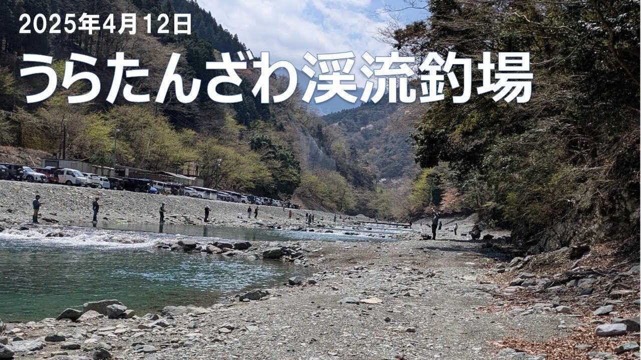 【うらたんざわ渓流釣場】クリアな水質で自然たっぷりな環境でトラウトと遊ぶ