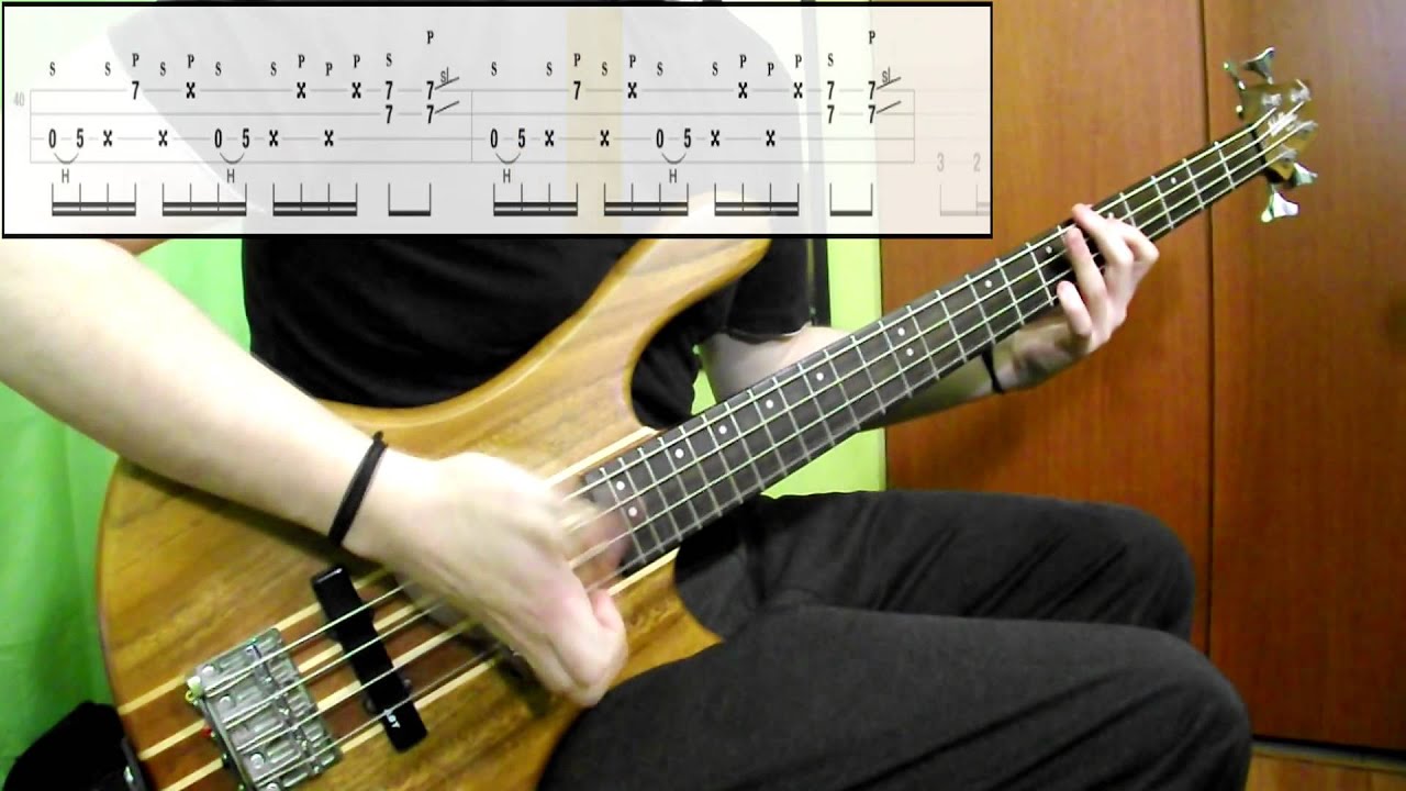 Mudvayne - Death Blooms (Bass Cover) (Play Along Tabs In Video)