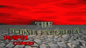 Final Doom: The Plutonia Experiment - Map01: Congo (100%) [DOSBox]
