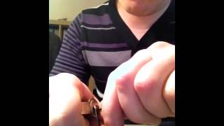 Nemef Cilinderslot Gepickt