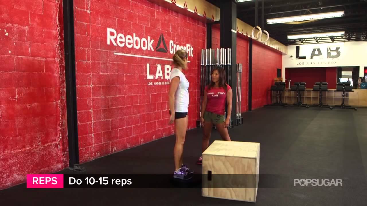 How to Do a Box Jump CrossFit Workouts Fitness How To YouTube