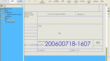 SOLIDWORKS PDM / PLM in DDM - Drawing Frame Setup and Configuration