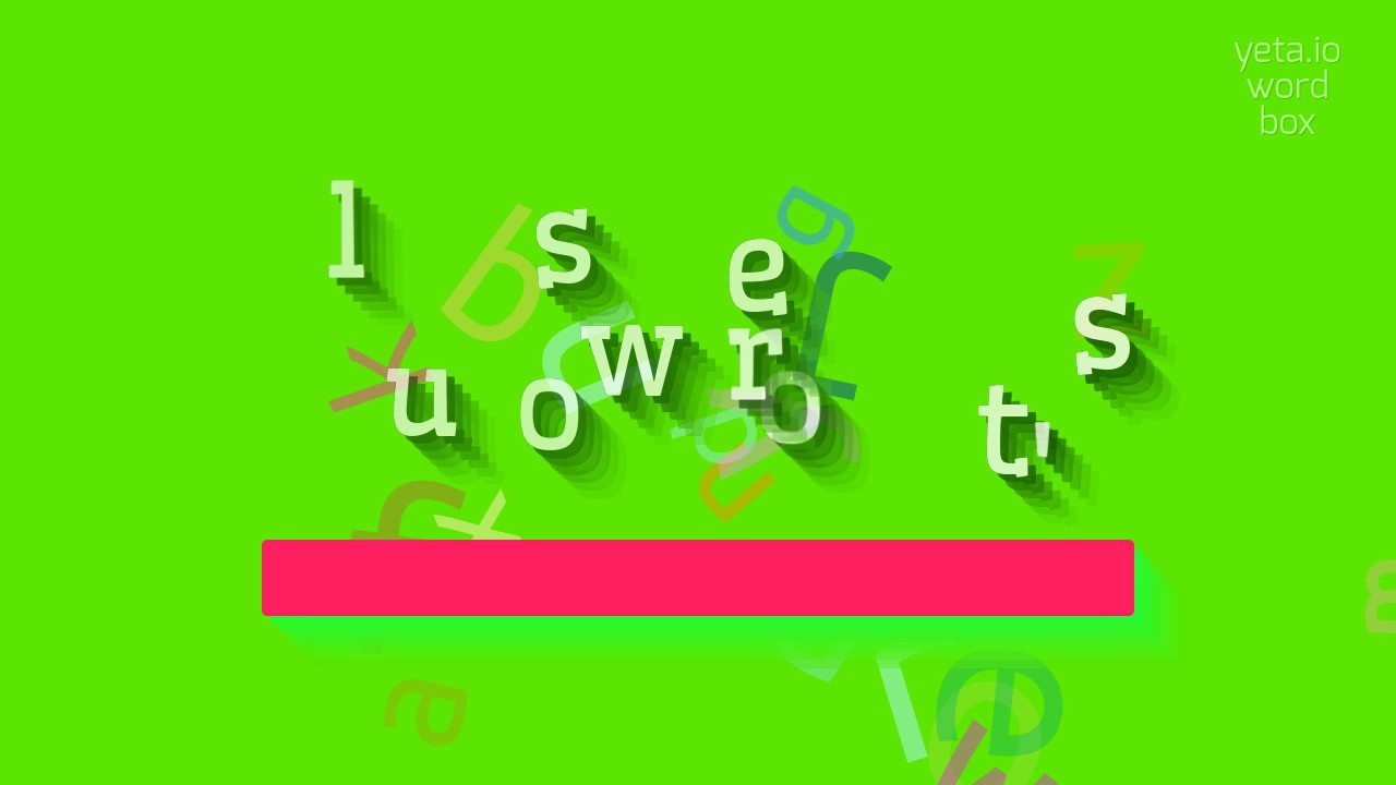 How to say "lousewort's"! (High Quality Voices)