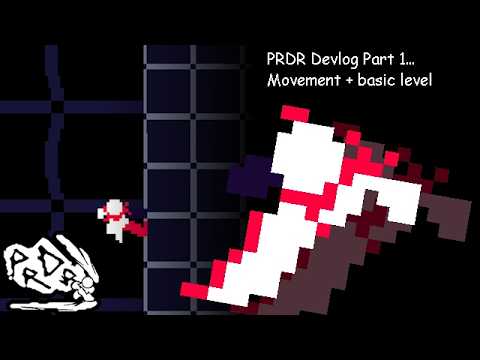 PRDR Devlog Pt. 1: Movement + basic level - YouTube