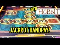 THE HOBBIT: "MEGA BIG" JACKPOT HANDPAY NEW SLOT   HIGH LIMIT PLAY