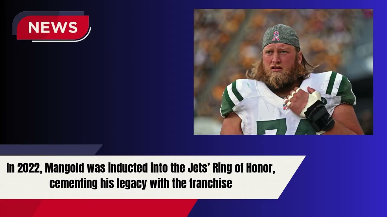 Jets Legend Nick Mangold Dies at 41: The Man Behind the Center Shield