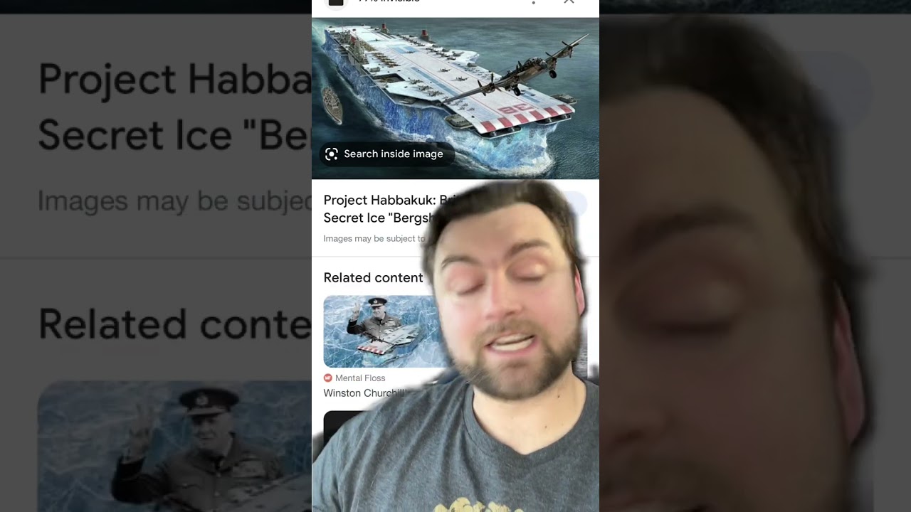 How to make a warship out of ice 