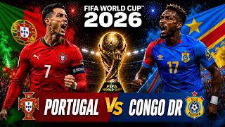 Portugal vs Congo DR LIVE | FIFA World Cup 2026 LIVE | LIVE Score &amp; Watchalong