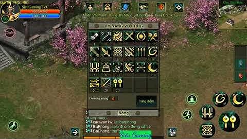 Võ Lâm 1 Mobile   Hướng dẫn chơi Thiên Vương Chùy võ lâm 1