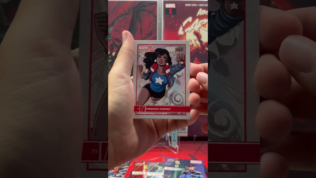 Upper Deck Marvel Annual 2021-2022 paczka szesnasta. Music by Justhea. 