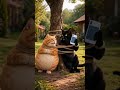 🐔 A Giant Rooster Captured the Orange Cat and His Friends 😨🐱