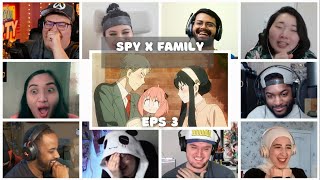 『Spy x Family』 Episode 3 Reaction Mashup |  スパイファミリー