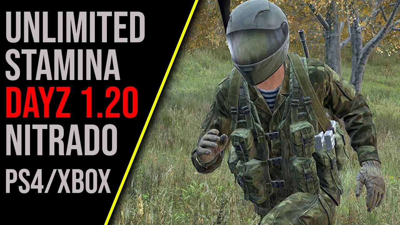 Day Z 1.20 unlimited stamina Nitrado (PS4 Xbox and PC) YouTube