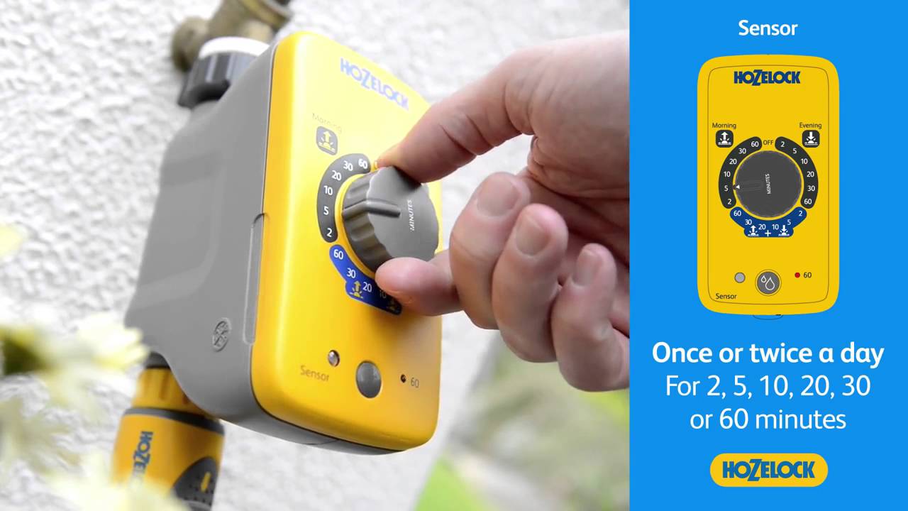 Programador Hozelock Sensor Controller YouTube