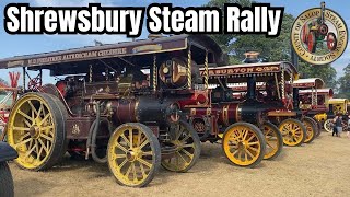 Shrewsbury Steam Rally EVENT Inc *PARADE* Display-Fred Dibnah Roller, Heritage Buses, Steam Engines