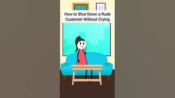 How to Shut Down a Rude Customer Without Crying #gplus #animation