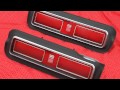 1969 LeMans Tail Lights Bezels