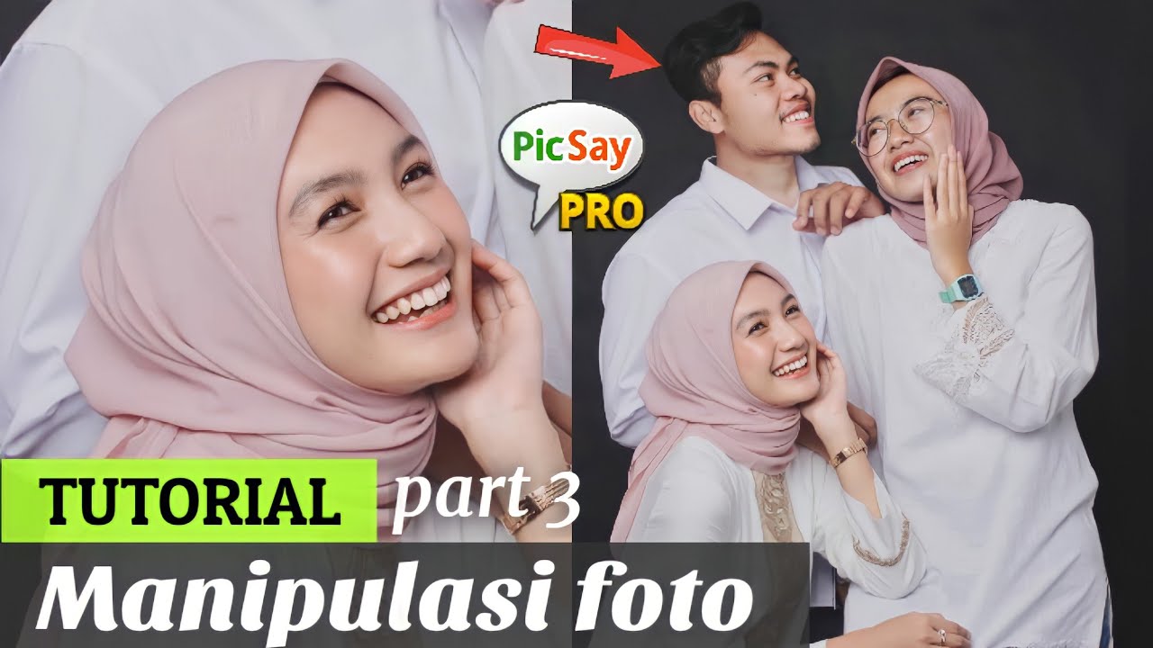 Cara edit foto menggunakan picsay pro manipulasi foto di android