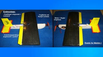 Easy Build / RC Trainer   -  some building photos