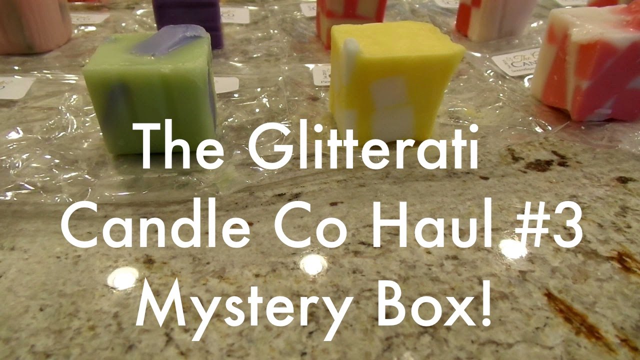 The Glitterati Candle Co Haul 3 YouTube