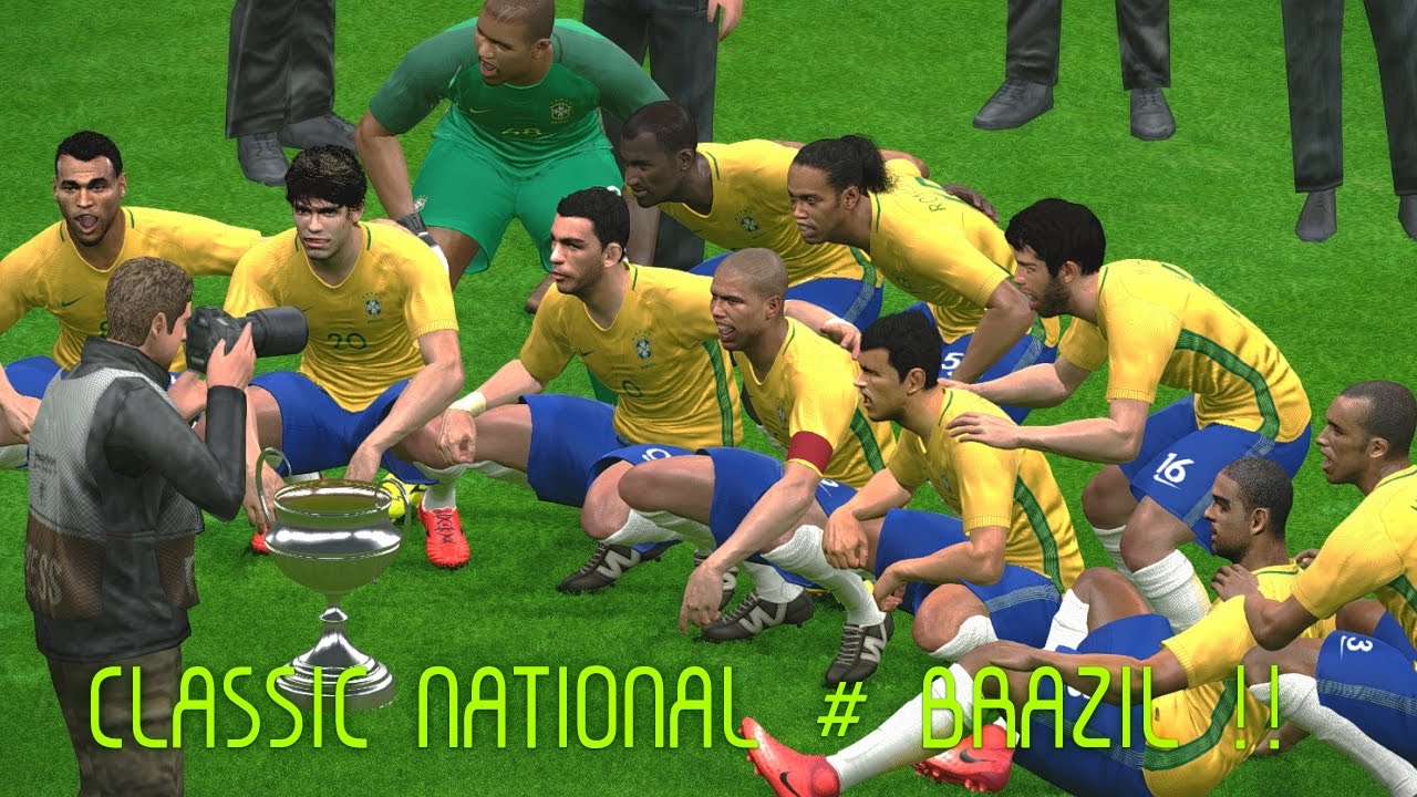 [위닝]PES17 # PES2017 #Classic Brazil 100Goals Compilation # (FIFA17