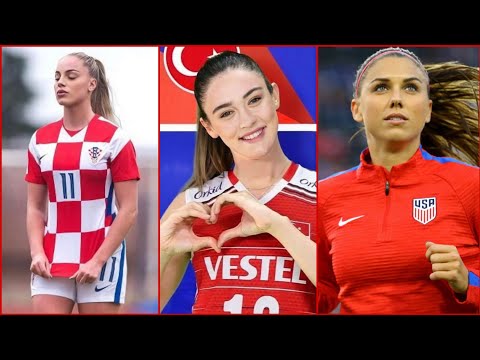 Video: The most beautiful athletes in the world. Athlete girls