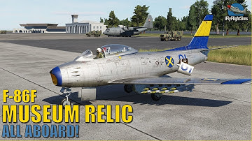 F-86F Sabre: Museum Relic Campaign | Mission 8.1: All Aboard! | DCS World Gameplay | 1440p