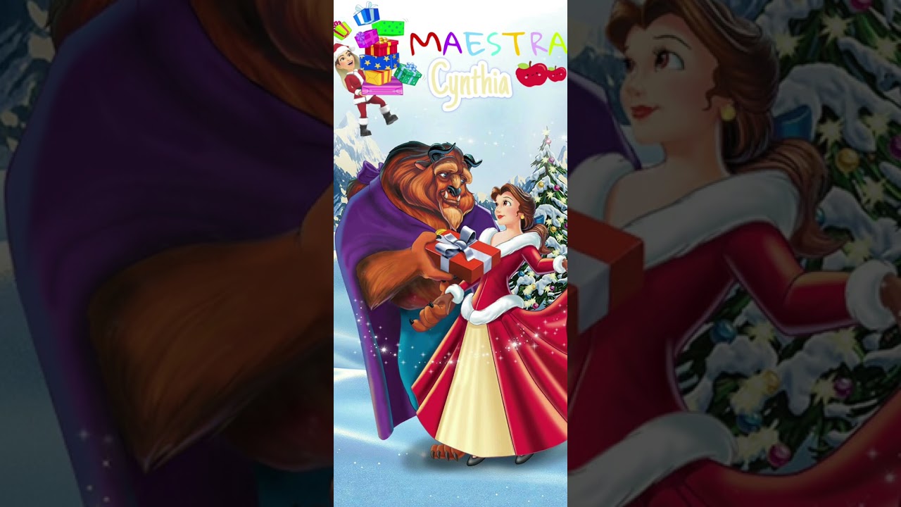 Navidad Disney 🌹 Bella y Bestia 