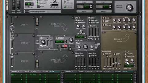Creating an Auto Panner with Thor in Propellerhead Record