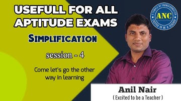 Simplification Session-4 | Bank ( IBPS,SBI PO- Prelims,Mains),SSC ,CAT, IPM, Placements| Shortcuts
