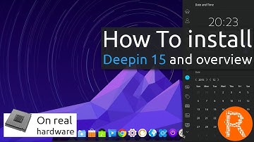 How To install Deepin 15 and overview | Free * Unique * Avant-garde