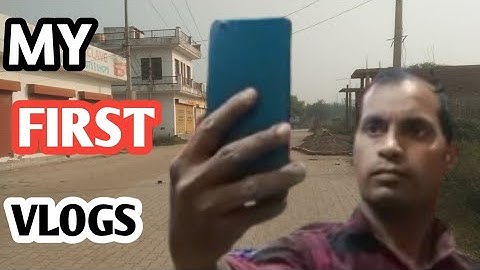🤔My first vlog🙋‍♂🙏