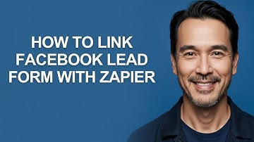 How to Link Facebook Lead Form With Zapier - KevinHowTo