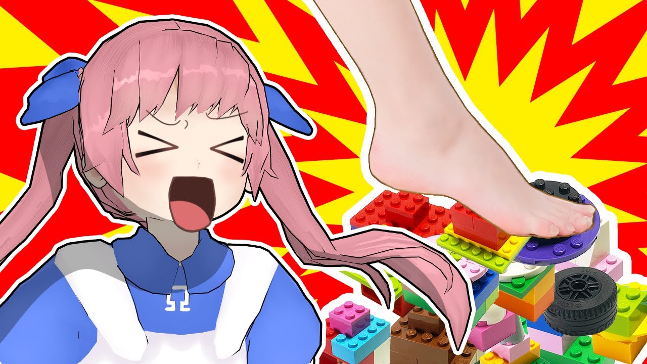 This Game of Stepping on Legos and Guessing Them is Too Cruel 