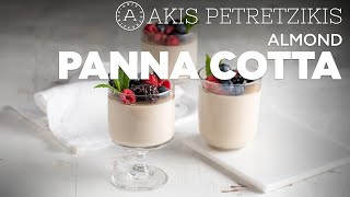 Almond Panna Cotta | Akis Petretzikis