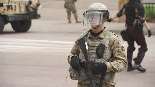 MN National Guard on law and order mission