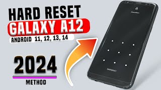 galaxy a12 forgot password, pattern or pin? factory reset /how to reset samsung galaxy a12  2024.