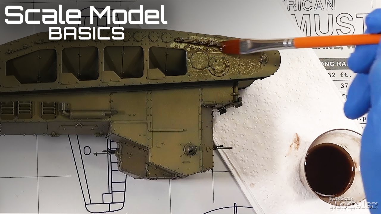 Scale Model Basics Scribing panel lines