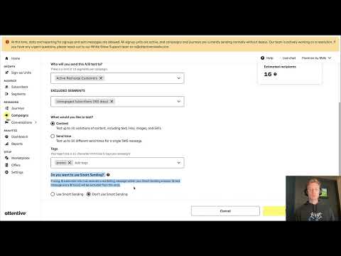 Attentive Campaign Builder Overview