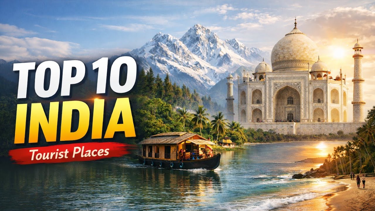 TOP 10 Tourist Places in India | Best Places to Visit in India | India Travel Guide | India-English