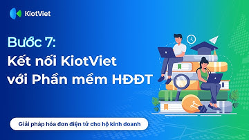 Bước 7: Kết nối KiotViet với Phần mềm Hóa đơn điện tử (Trên KiotViet)