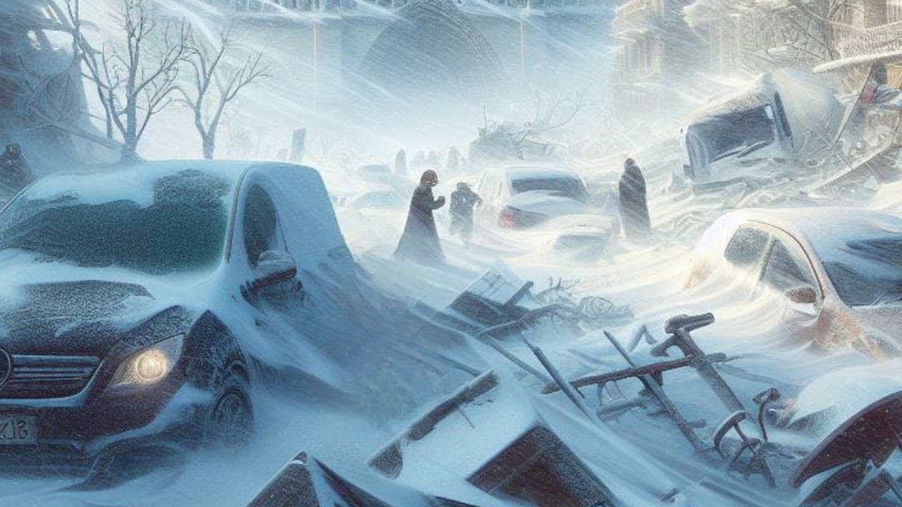 Severe Snowstorm Hits Breuil-Cervinia, Italy, Disrupting Communications